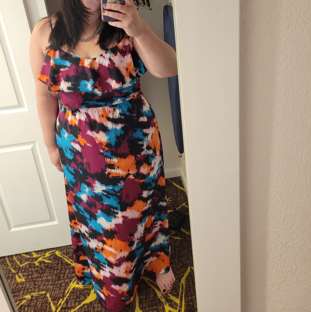 LOFT maxi dress